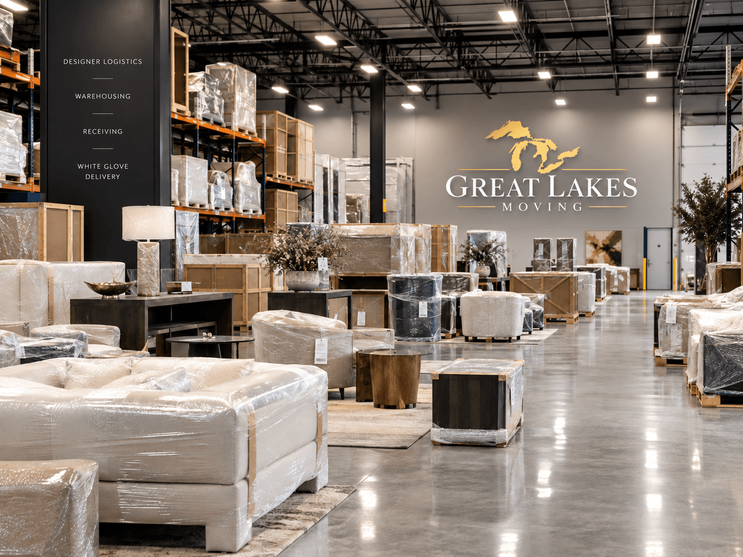 Furniture logistics for designers and showrooms